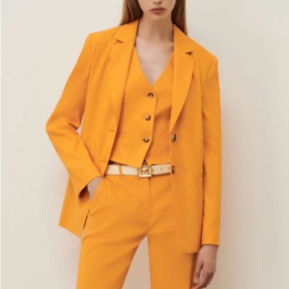 MARELLA Linen-blend blazer